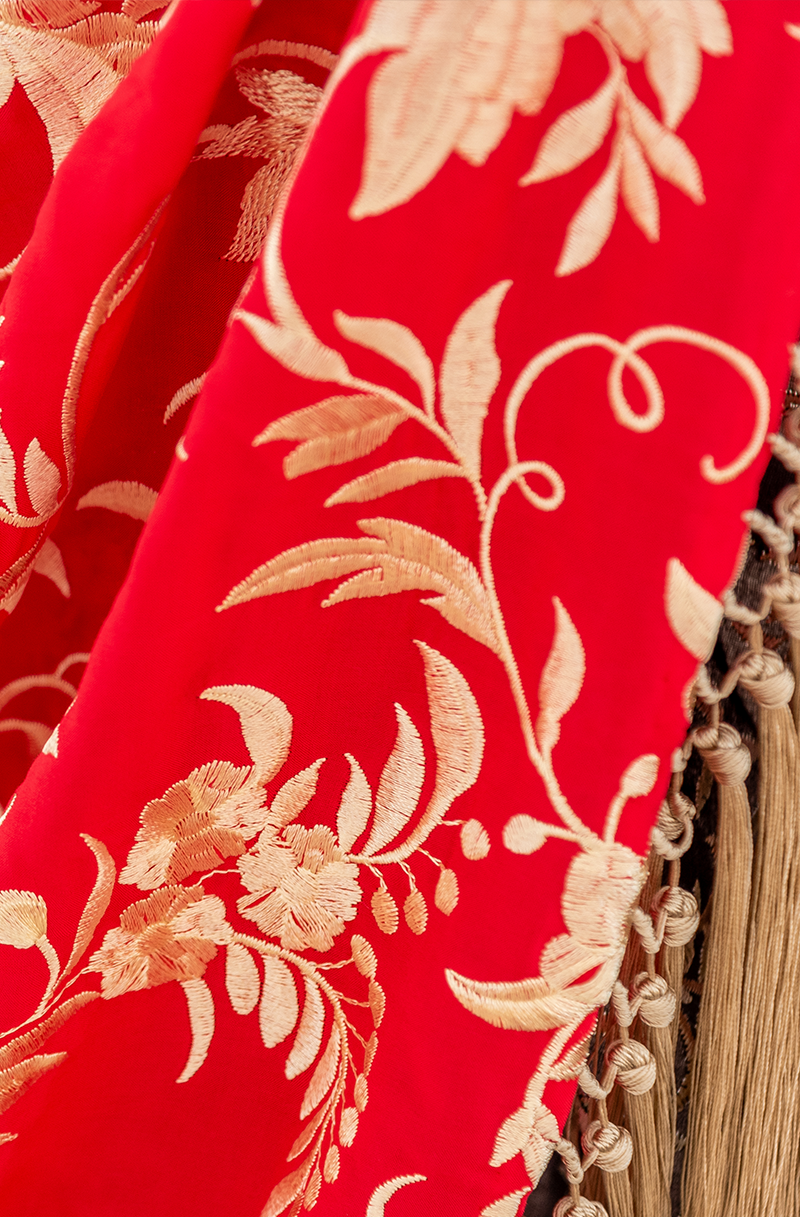 Mantón Bulerias | Rojo